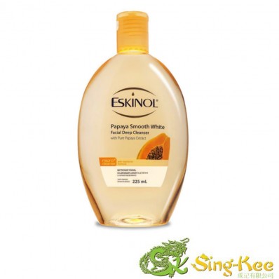 Eskinol Facial Deep Cleanser - Papaya Smooth White 225ml