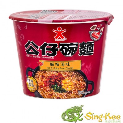 Doll Bowl Noodle - Hot & Spicy Soup Flavour 113g