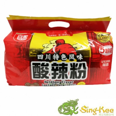 Bai Jia Potato Vermicelli Sour Hot (5pcs) 525g