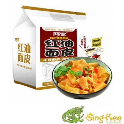 Bai jia Broad Noodle (4pcs) - Sour & Hot 460g