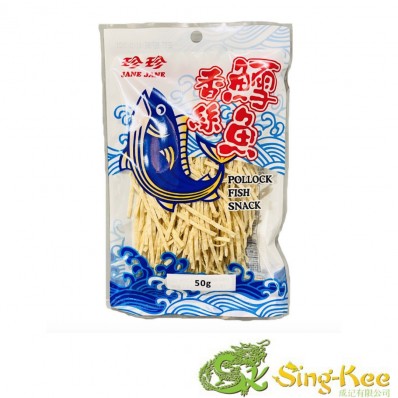 Jane Jane Pollock Fish Snack 50g