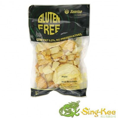 Sunrise Rice Crackers Plain 100g