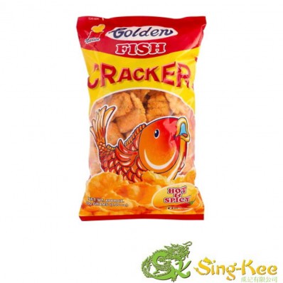 GOLDEN Fish Crackers - Hot & Spicy 200g