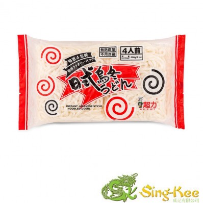 Chewy Japanese Fresh Udon Noodles 200gx4