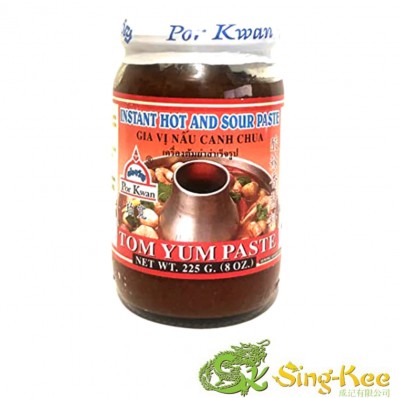 POR KWAN Hot & Sour Tom Yum Paste 225g