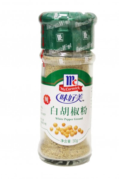 MCCORMICK White Pepper - Ground 30g