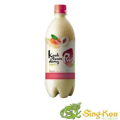 Kooksoondang Rice Makgeolli Peach (3% ALC) 750ml