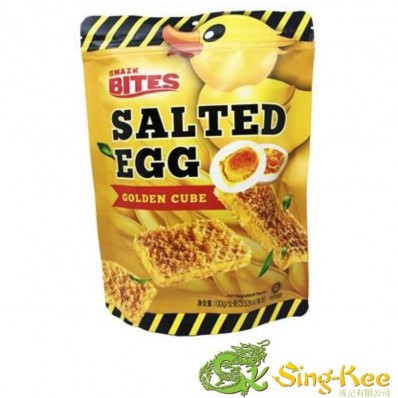 Snazk Bites Salted Egg Golden Cube 100g