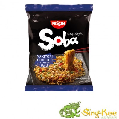 Nissin Soba Bag Yakitori Chicken Noodles 110g