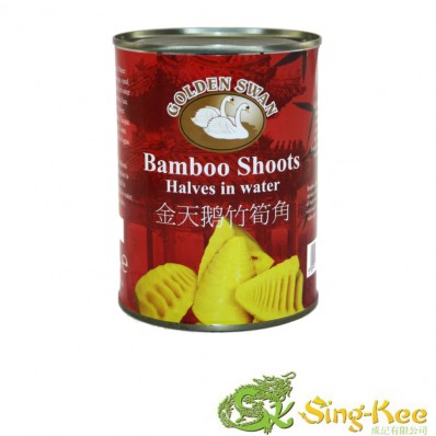 Golden Swan bamboo shoot halves 540g