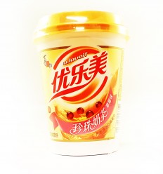 U.LOVEIT Instant Tea Drink with Tapioca Pearl - Strawberry Flavour 70g