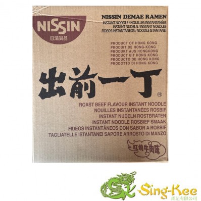 NISSIN Ramen Roast Beef Flavour 100g x 30