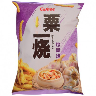 CALBEE Grill-A-Corn - Fried Garlic Flavoured 80g