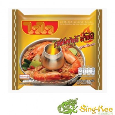 Wai Wai Instant Noodles Creamy Tom Yum Shrimp Flavour - 60g