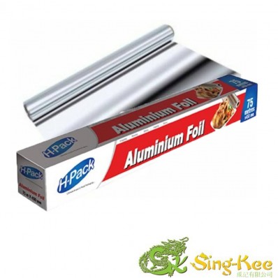 H-Pack Aluminium Foil 75m x 450mm