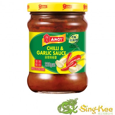 Amoy Chilli & Garlic Sauce 220g