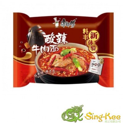 KSF Instant Noodles -Hot and Sour Artificial Beef Flavour 114gx5