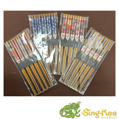 Chopstick with Painting 5 Pairs