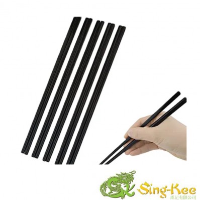 BLACK MELAMINE CHOPSTICKS (10 PAIRS)