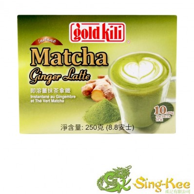 Gold Kili Instant Matcha Ginger Latte (25gx10 Sachets) 250g