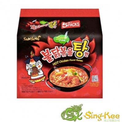 Samyang Hot Chicken Ramen Stew Type 145g x 5 (Pack of 5)