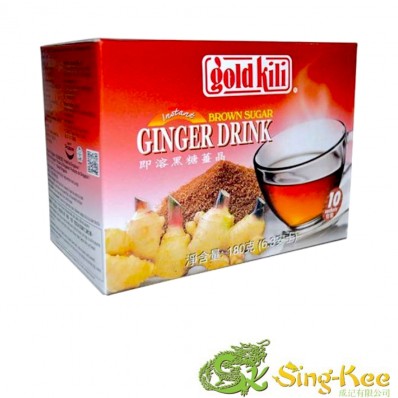 Gold Kili Instant Ginger Drink Brown Sugar (18gx10) 180g