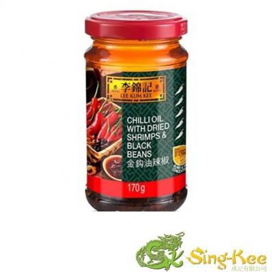 Lee Kum Kee Chilli Oil with Dried Shrimp & Black Beans 170g