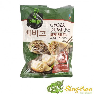 CJ BIBIGO  Beef Bulgogi Gyoza Dumplings 600g