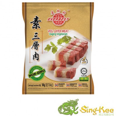 Everbest Vegetarian Layer Meat 500g (Frozen)