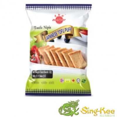 Everbest Vegetarian Japanese Tofu Puff - 500g (Frozen)