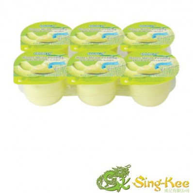 Cocon Nata & Fruit Dices Pudding H. Melon (118gx6)