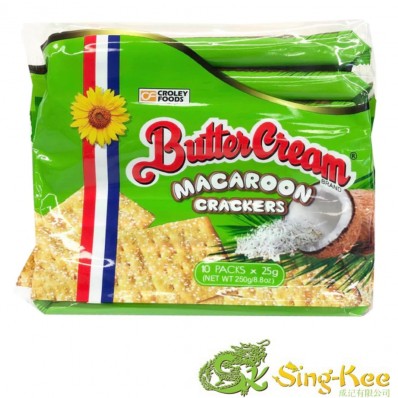 Sunflower Butter Cream Macaroon Cracker (10x25g) 250g