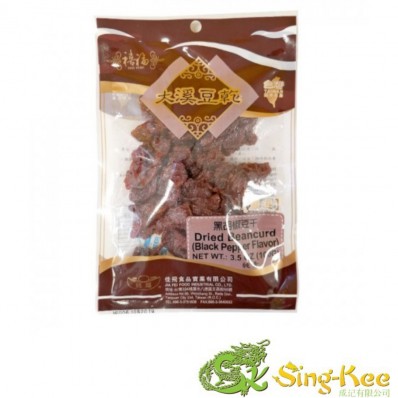 Shii Fure Dried Beancurd Black Pepper Flavour 100g