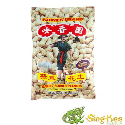 FARMER BRAND DRIED GARLIC FLAVOURED PEANUTS 150G