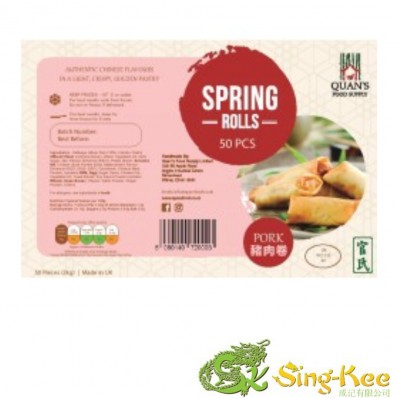 Quan's Spring Rolls 50pcs Pork (2kg)