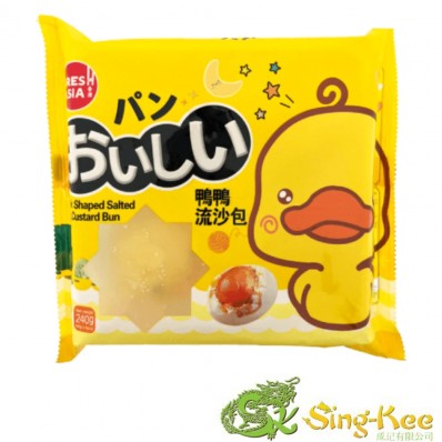 Freshasia Duck Shaped Salted Egg Custard Bun 240g