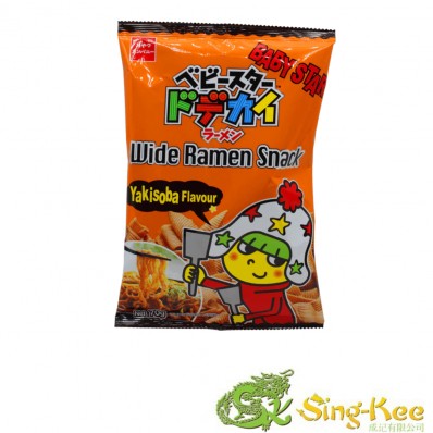 Baby Star Ramen Snack Yakisoba Wide 70g