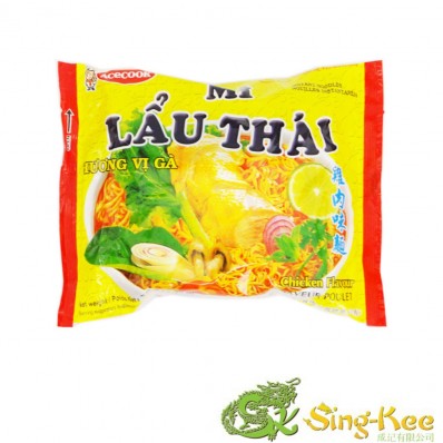 Acecook Instant Noodles Mi Lau Thai Chicken Flavour 78g