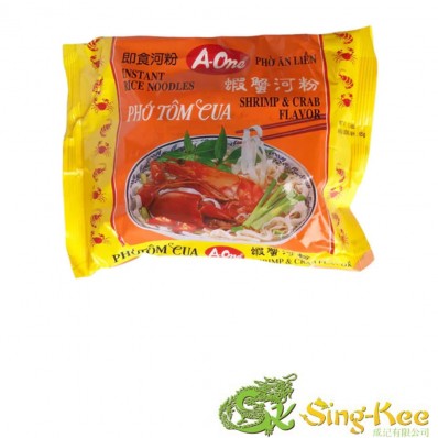 A One Rice Noodle Shrimp & Crab Flavour - 65g