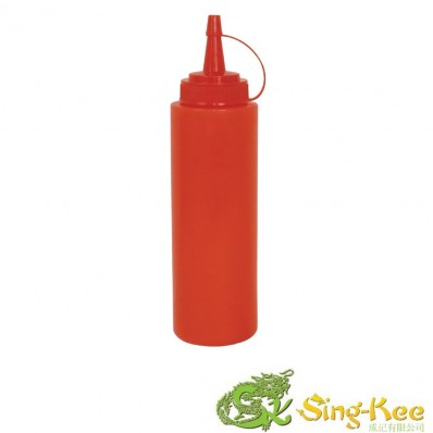 32oz Sauce Bottle Red