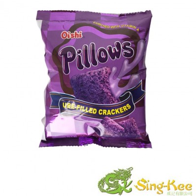 Oishi Pillows Ube Filled Crackers - 38g