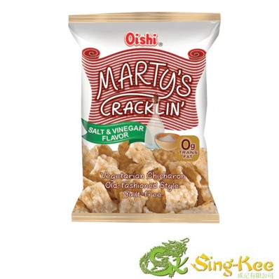 Oishi Marty's Crackling Salt &Vinegar Chicharon 90g