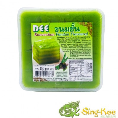 Dee Frozen Kanomchan Pandan Flavoured Dessert 250g