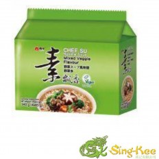 Wei Lih Chef Su Noodle Mixed Veg 340g (85g x 4)