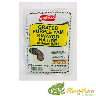 Buenas Grated Purple Yam (Ube) 454g