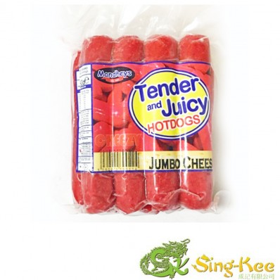 Mandhey's Tender & Juicy Cheezy Pork Hotdogs - Jumbo 750g