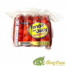 Mandhey's Tender & Juicy Cheezy Pork Hotdogs - Regular 500g