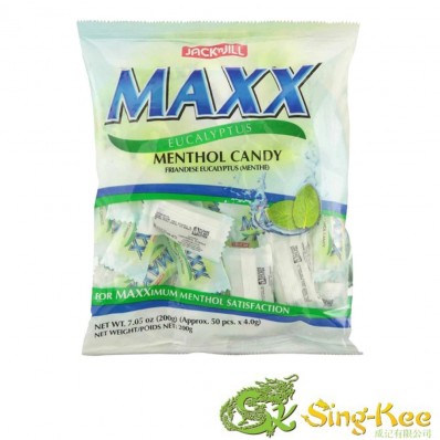 Jack n Jill Maxx Eucalyptus Menthol Candy (4gx50) 200g