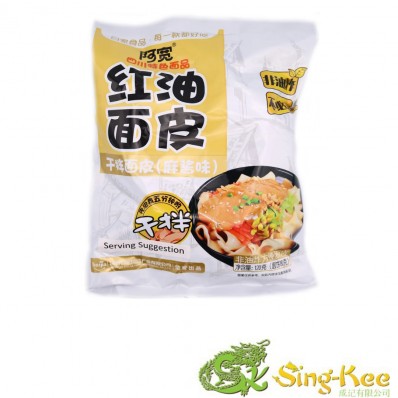 Bai jia Sichuan Broad Noodles Sesame Paste Flavour 120g