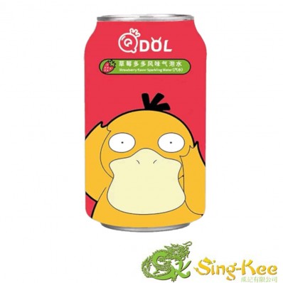 QDOL Pokemon Strawberry Flavour Sparkling Water 330ml